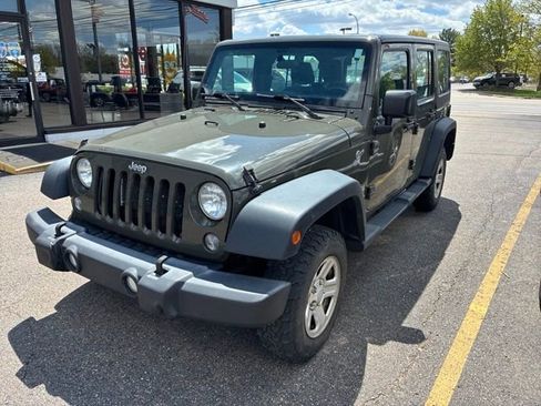 Used 2016 Jeep Wrangler Unlimited Sport w/ Max Tow Package AWD/4WD image 1