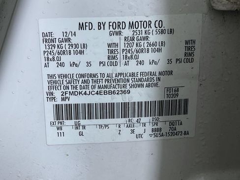 Used 2014 Ford Edge SEL AWD/4WD image 11