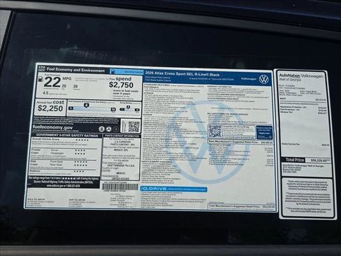 Used 2026 Volkswagen Atlas Cross Sport SEL R-Line AWD/4WD image 22