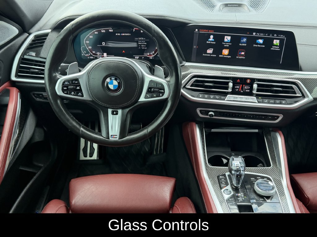 Used 2021 BMW X6 M50i w/ Executive Package AWD/4WD image 11