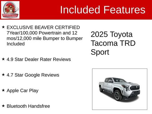 Used 2025 Toyota Tacoma TRD Sport RWD image 4