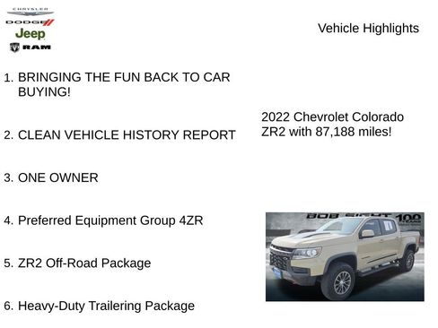 Used 2022 Chevrolet Colorado ZR2 image 2