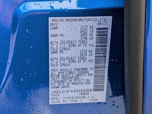 New 2026 Nissan Frontier SV w/ Tow Package image 34