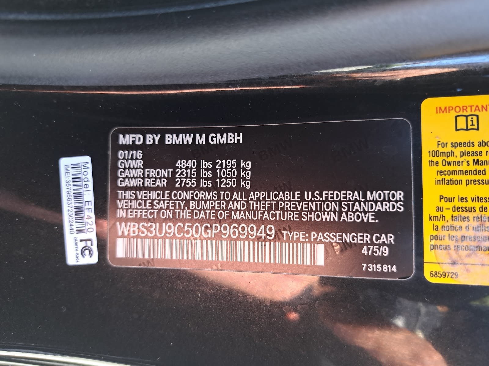 Used 2016 BMW M4 Convertible RWD image 39