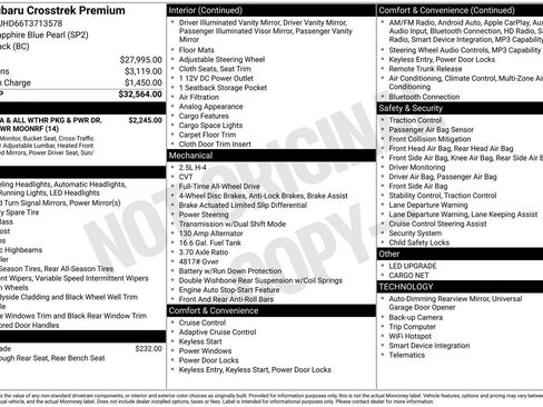 Certified 2026 Subaru Crosstrek 2.5i Premium AWD/4WD image 3