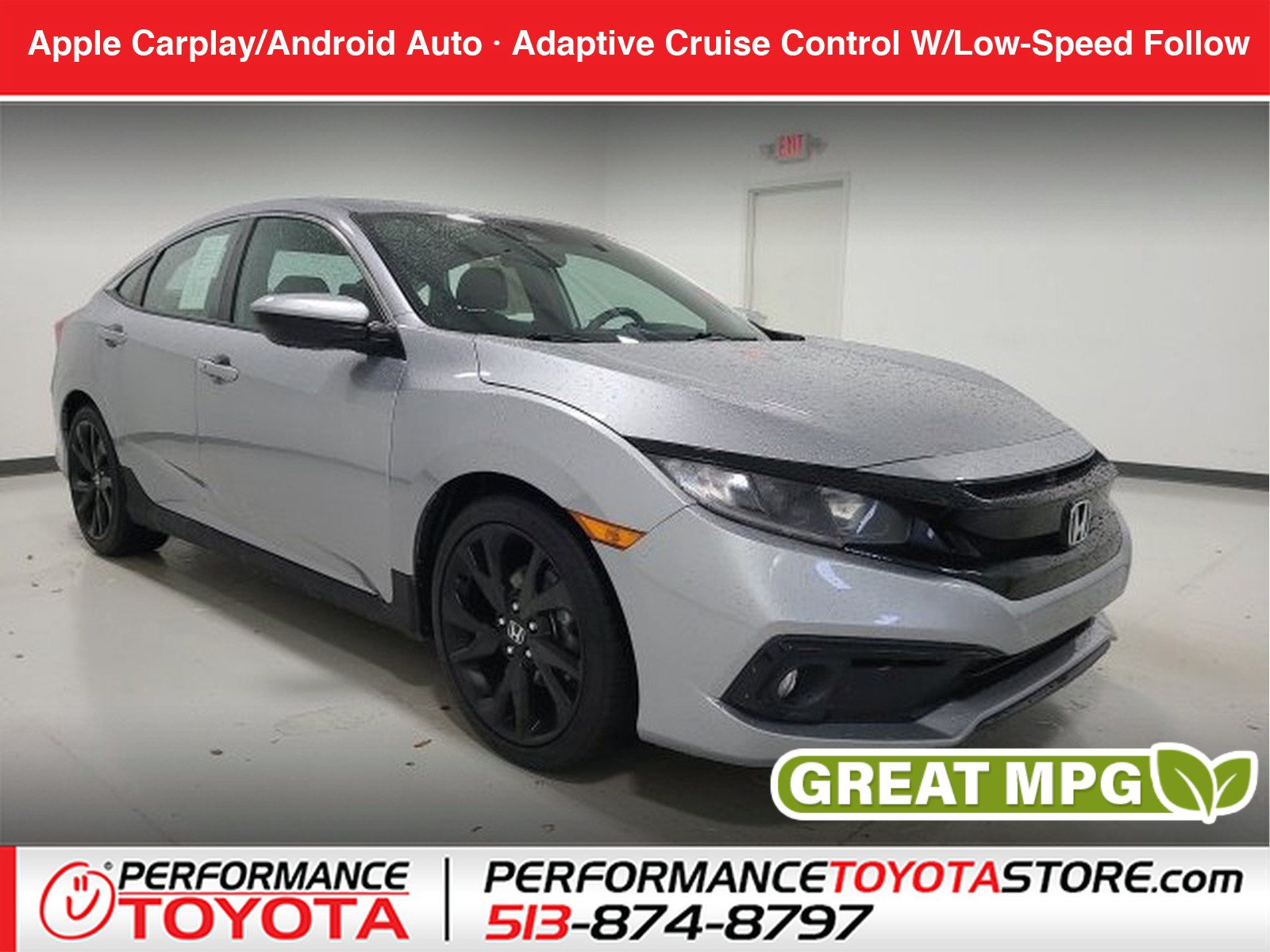 Used 2020 Honda Civic Sport image 1