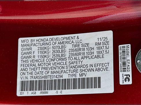 Certified 2026 Honda CR-V Sport-L image 27