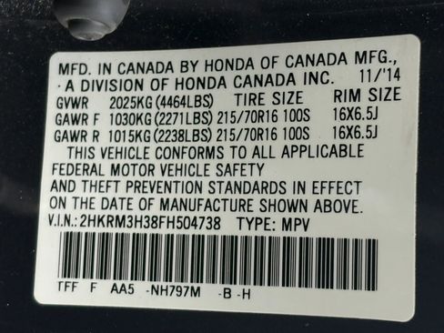 Used 2015 Honda CR-V LX image 28