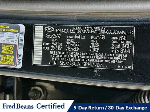 Certified 2023 Hyundai Tucson SEL image 33