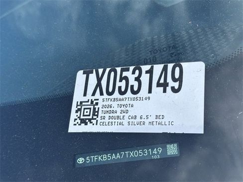New 2026 Toyota Tundra SR image 23