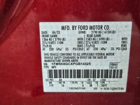 Used 2023 Ford Explorer ST w/ Equipment Group 401A AWD/4WD image 36