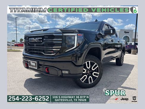 Used 2024 GMC Sierra 1500 AT4 w/ Technology Package AWD/4WD image 1