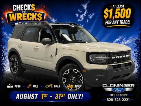 Used 2025 Ford Bronco Sport Outer Banks w/ Outer Banks Tech Package+ AWD/4WD image 1