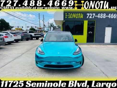Used 2022 Tesla Model Y Long Range AWD/4WD image 4
