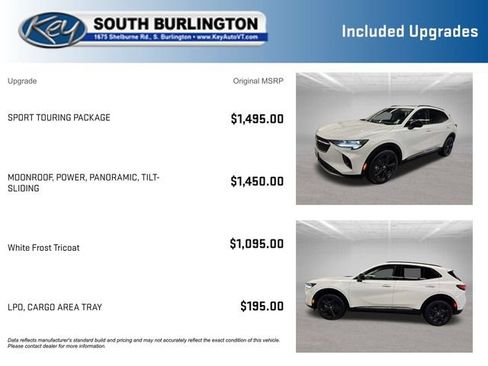 Used 2023 Buick Envision Essence w/ Sport Touring Package AWD/4WD image 3