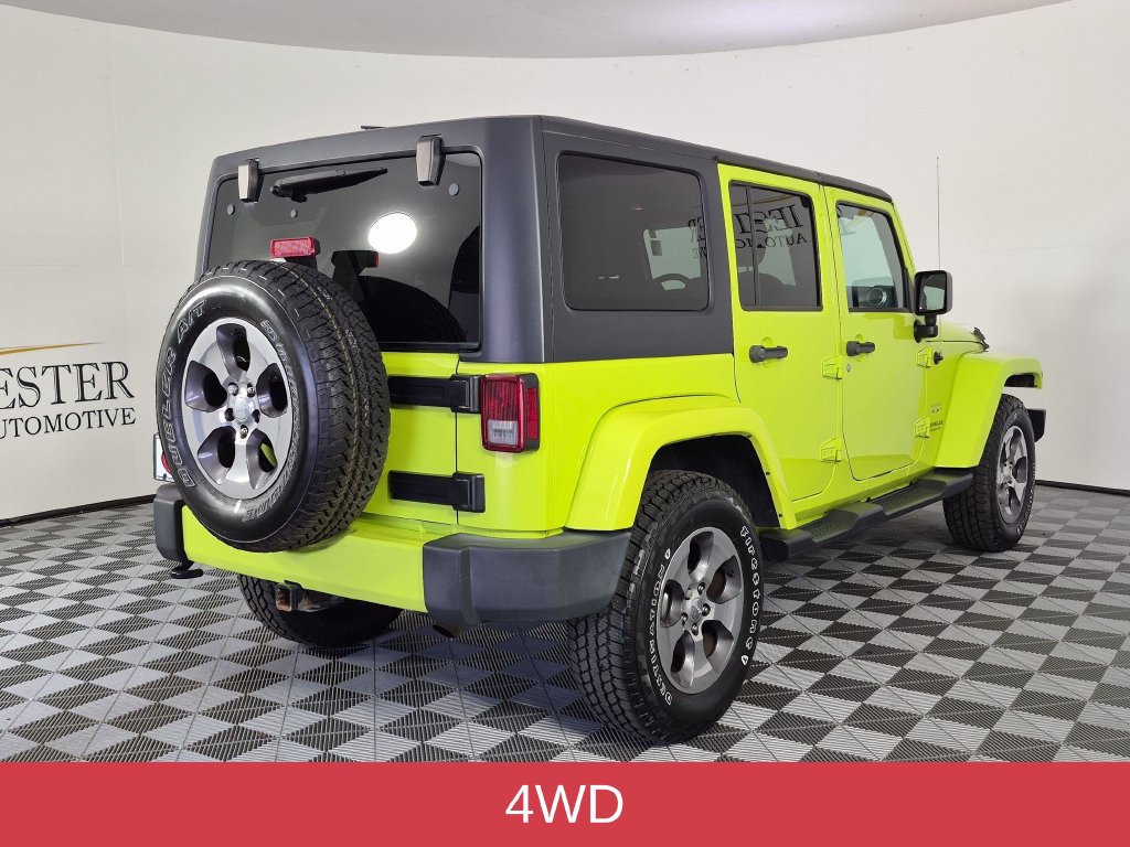 Used 2016 Jeep Wrangler Unlimited Sahara w/ Connectivity Group AWD/4WD image 4