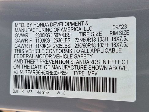 Certified 2024 Honda CR-V Sport image 34