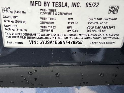 Used 2022 Tesla Model S AWD/4WD image 28