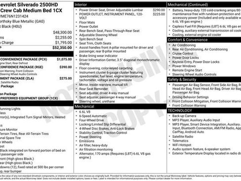 Used 2022 Chevrolet Silverado 2500 Custom w/ Custom Convenience Package AWD/4WD image 30