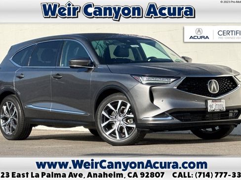 Certified 2023 Acura MDX SH-AWD w/ Technology Package image 1