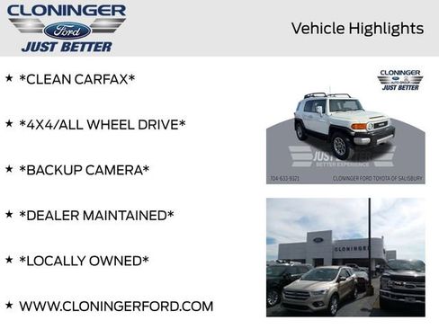 Used 2012 Toyota FJ Cruiser 4WD image 4