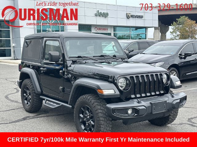 Certified 2021 Jeep Wrangler Sport AWD/4WD image 1