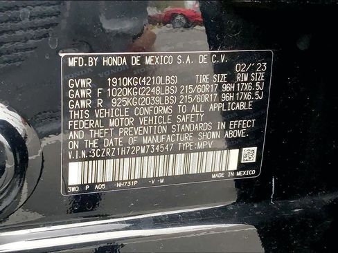 Used 2023 Honda HR-V EX-L image 34