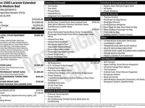 Used 2025 RAM 2500 Laramie AWD/4WD image 7