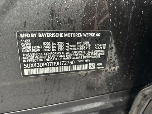 Certified 2024 BMW X3 sDrive30i w/ Premium Package image 38