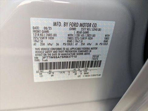 New 2025 Ford Maverick Lariat w/ 4K Tow Package image 16