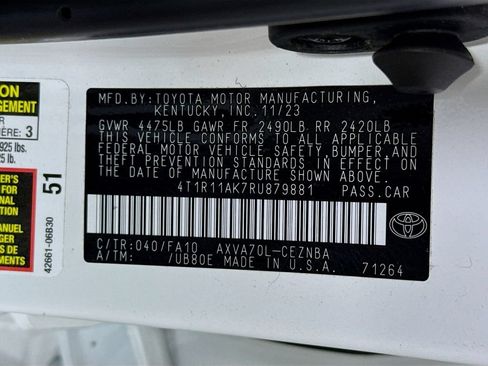 Used 2024 Toyota Camry LE w/ Convenience Package FWD image 32