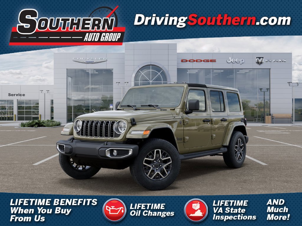New 2026 Jeep Wrangler Unlimited Sahara AWD/4WD 360° Tour