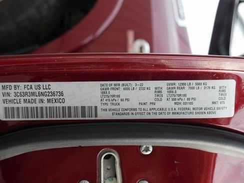 Used 2022 RAM 3500 Laramie AWD/4WD image 29
