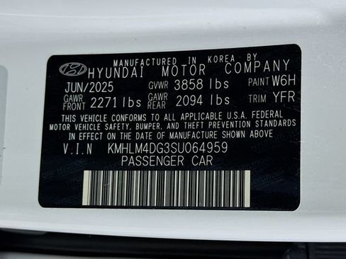 Used 2025 Hyundai Elantra Sport w/ Cargo Package FWD image 30