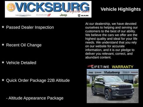 Used 2023 Jeep Grand Cherokee Altitude AWD/4WD image 25