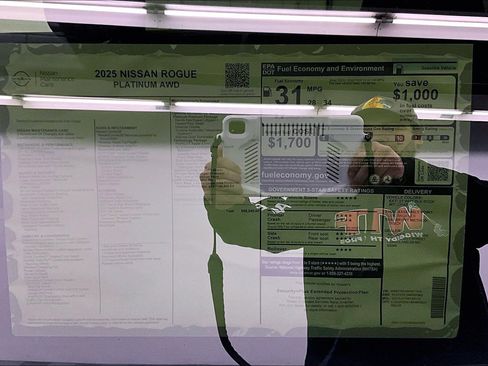 New 2025 Nissan Rogue Platinum w/ Tech Package image 81