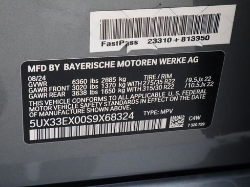 Used 2025 BMW X6 xDrive40i w/ Executive Package image 24