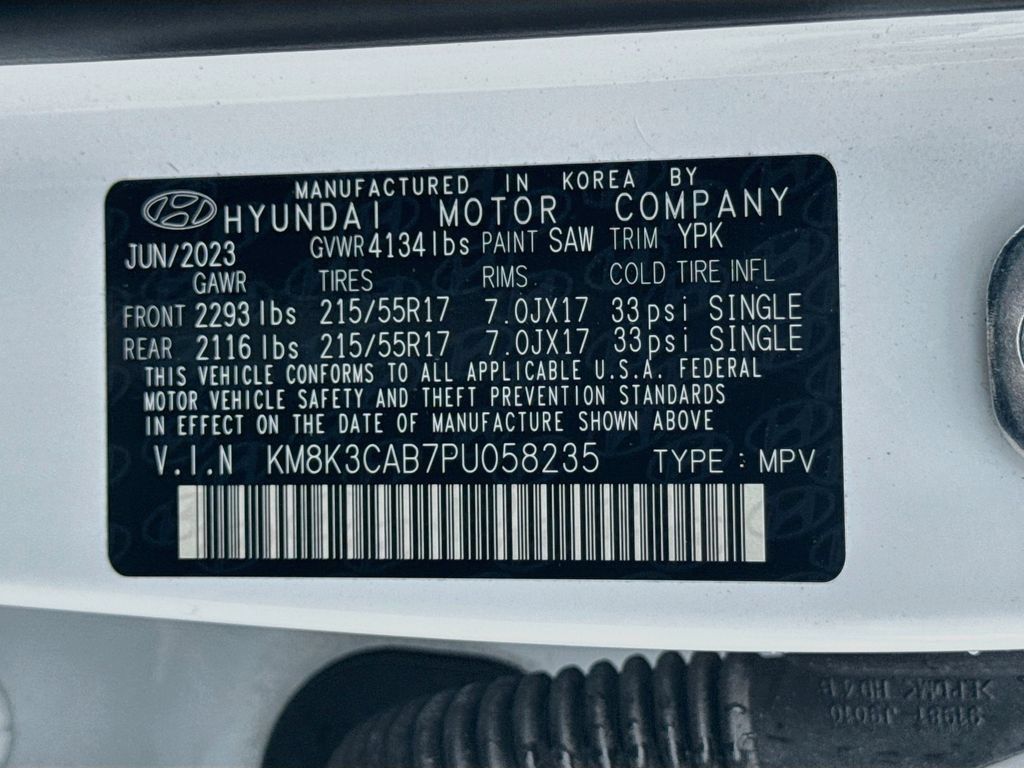 Used 2023 Hyundai Kona SEL w/ Convenience Package AWD/4WD image 33
