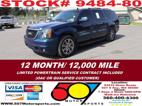 Used 2007 GMC Yukon XL SLT w/ SLT Preferred Equipment Group AWD/4WD image 2