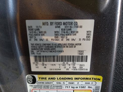 Used 2014 Ford F150 Lariat w/ Equipment Group 501A Mid RWD image 33