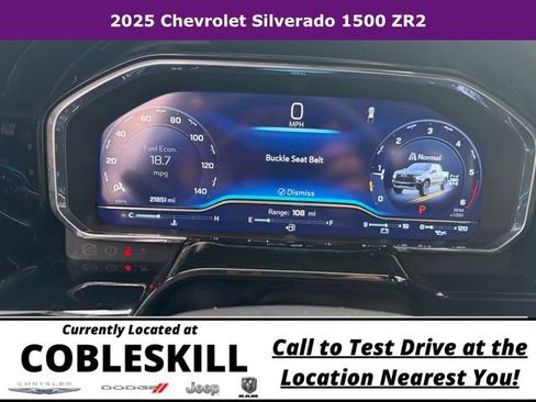 Used 2025 Chevrolet Silverado 1500 ZR2 w/ Technology Package image 23