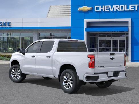 New 2026 Chevrolet Silverado 1500 Custom w/ LPO, Dark Essentials Package RWD image 3