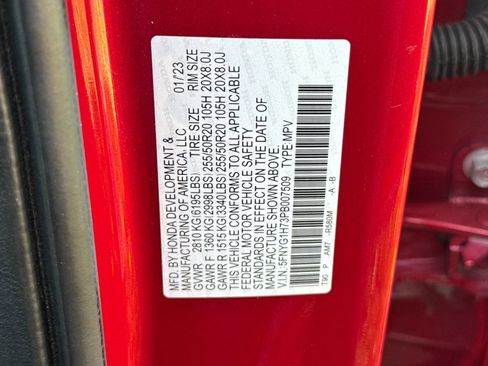 Certified 2023 Honda Pilot Touring image 20