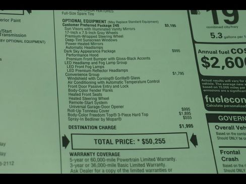 New 2026 Jeep Gladiator Sport image 23