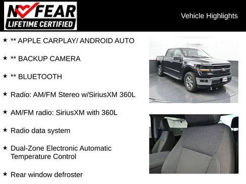 Used 2025 Ford F150 XLT w/ Equipment Group 301A Standard AWD/4WD image 2