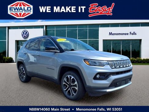 Used 2022 Jeep Compass Limited AWD/4WD image 1