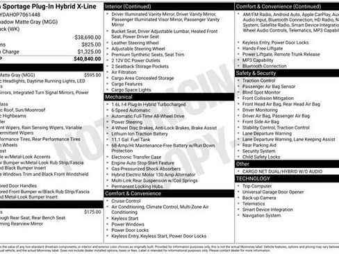 Certified 2023 Kia Sportage X-Line image 34