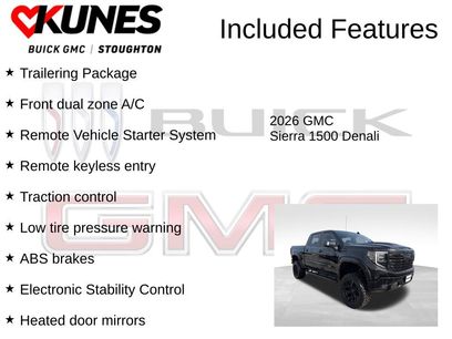 New 2026 GMC Sierra 1500 Denali w/ Technology Package