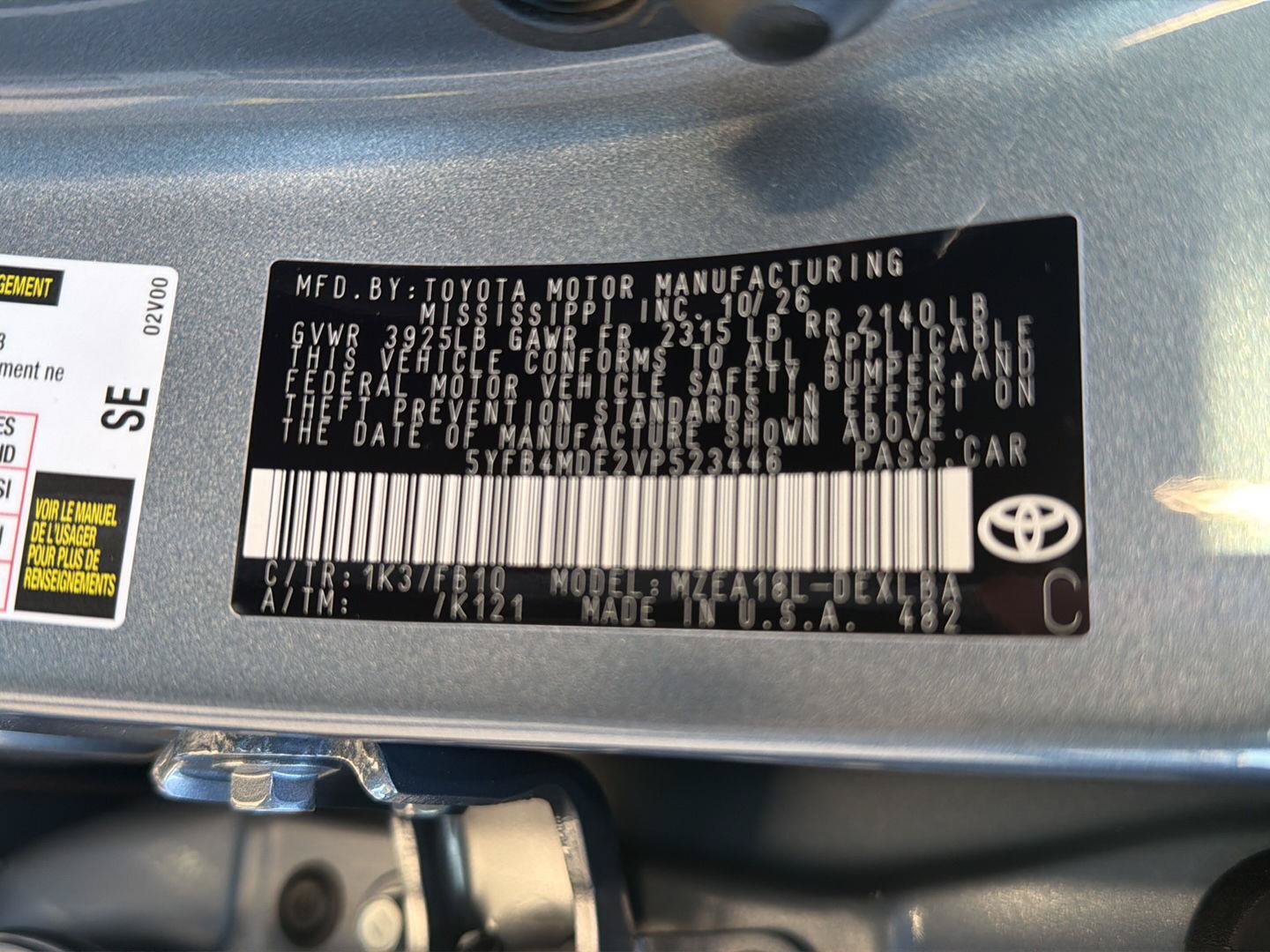 New 2027 Toyota Corolla LE FWD image 33
