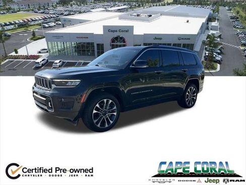 Certified 2022 Jeep Grand Cherokee L Overland w/ Luxury Tech Group IV RWD image 1